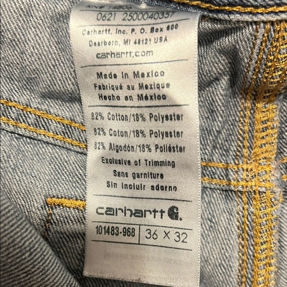 Carhartt Rugged Flex Jeans 36x32 - Picture 2 of 5